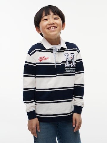 TOMMY HILFIGER Tričko 'PEANUTS' – modrá: přední strana
