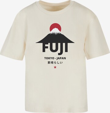 F4NT4STIC Shirt 'Fuji' in Beige: front