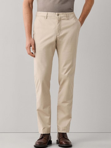 regular Pantaloni chino di Hackett London in beige: frontale