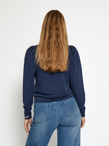 Sweat-shirt 'Dicette ' Peppercorn en bleu