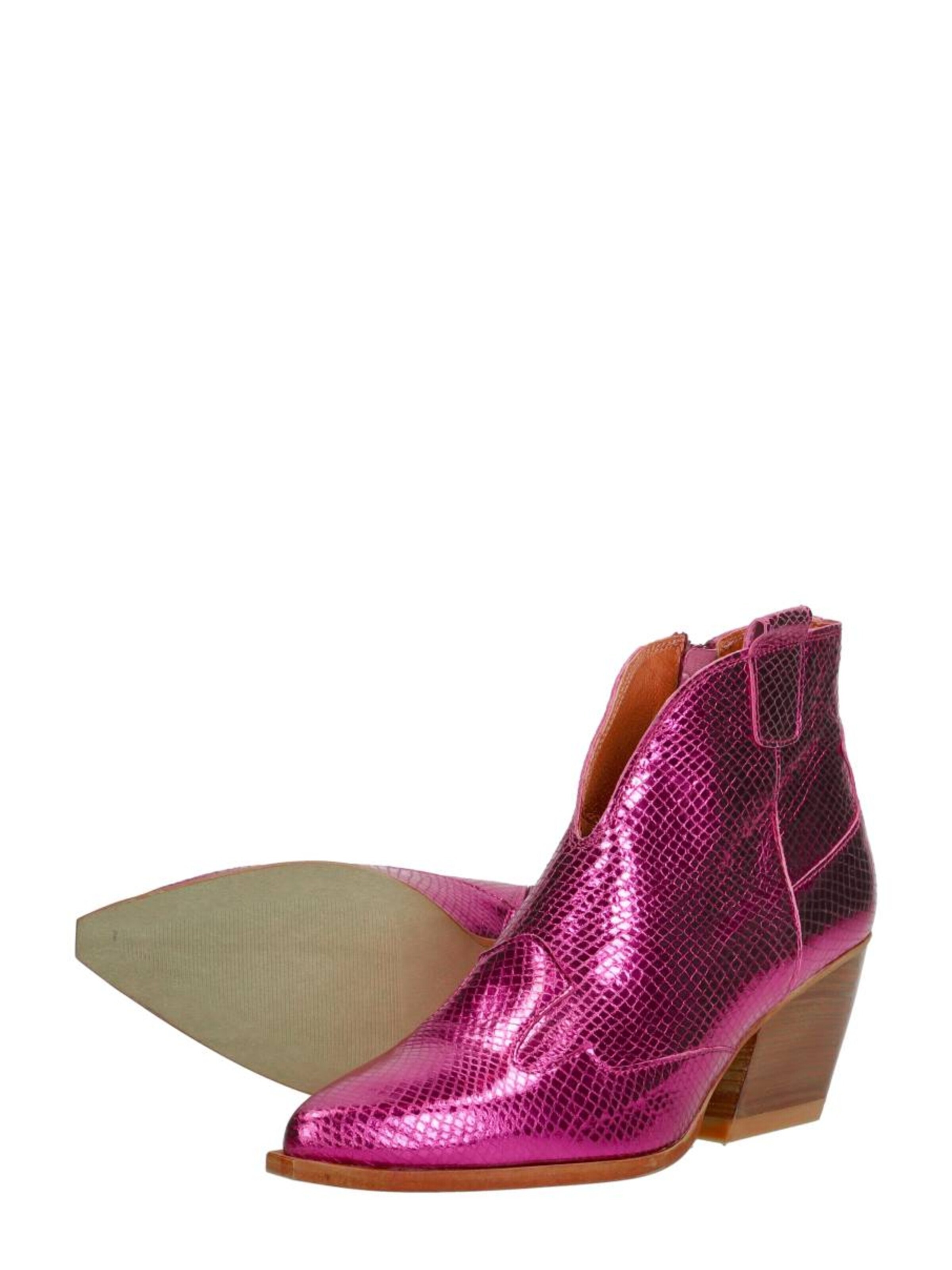 Red-Rag Boots 'Western Laarsjes' in Pink