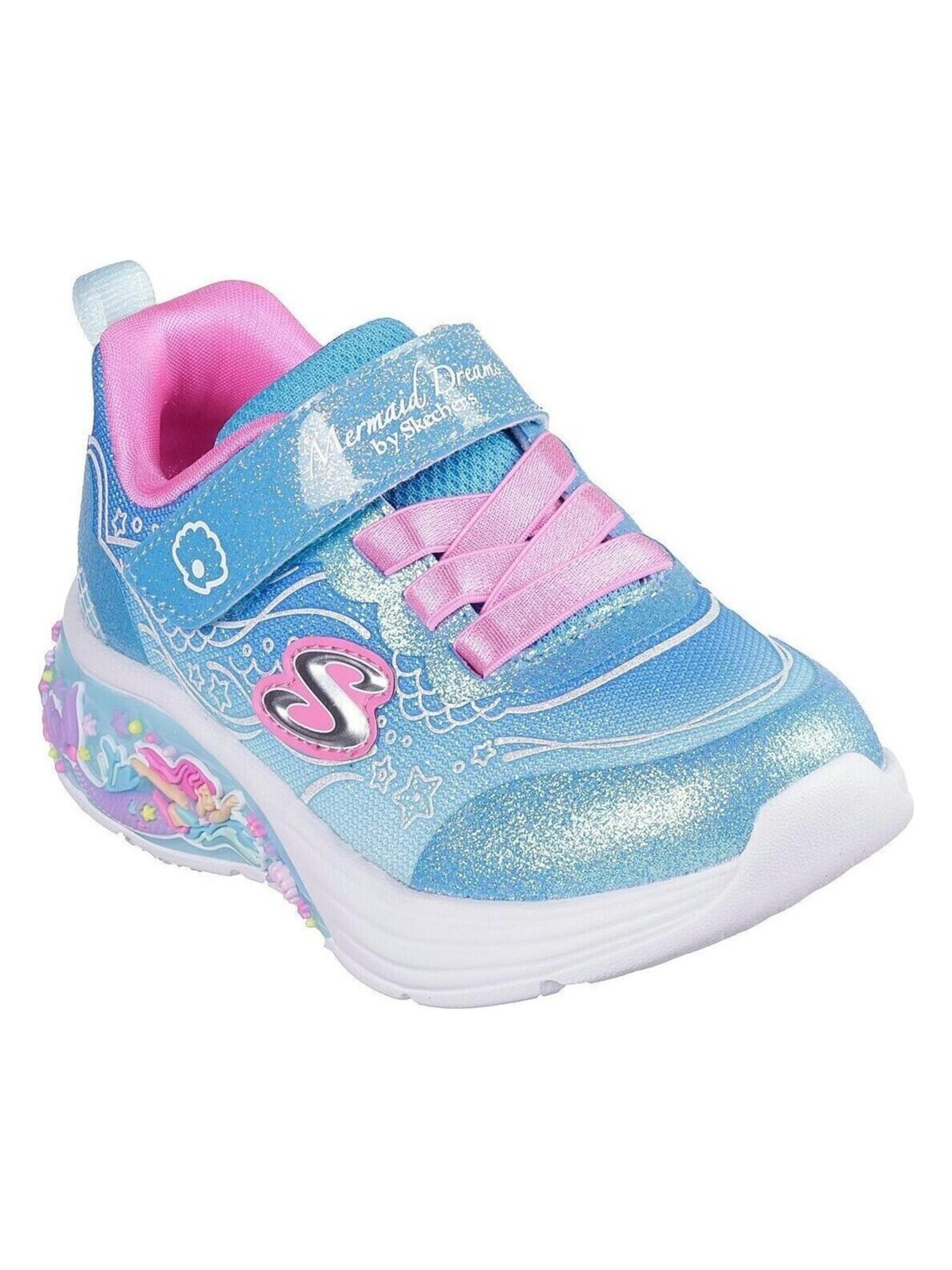 SKECHERS Sneaker 'Skechers My Dreamers - Lil Mermaid'‌‌‌‌‌‌‌ in Blau: Vorderseite