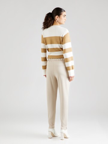 JDY Tapered Pleated Pants 'NEW PRETTY' in Beige