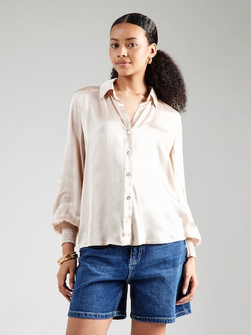 NÜMPH - Blusa 'NUSINAN' em cinzento: frente