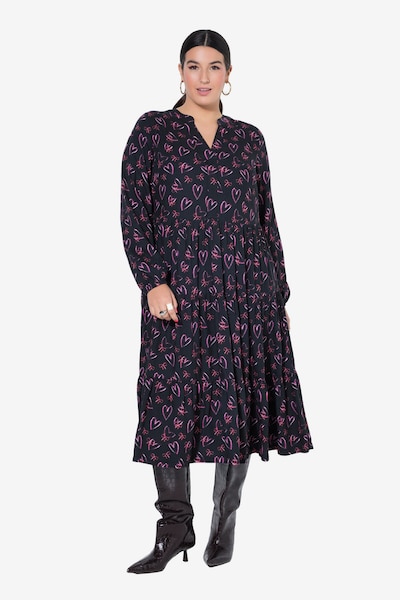 Studio Untold Jurk in de kleur Pink / Pitaja roze / Zwart, Productweergave