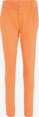 CIPO & BAXX Regular Chino Pants in Orange: front