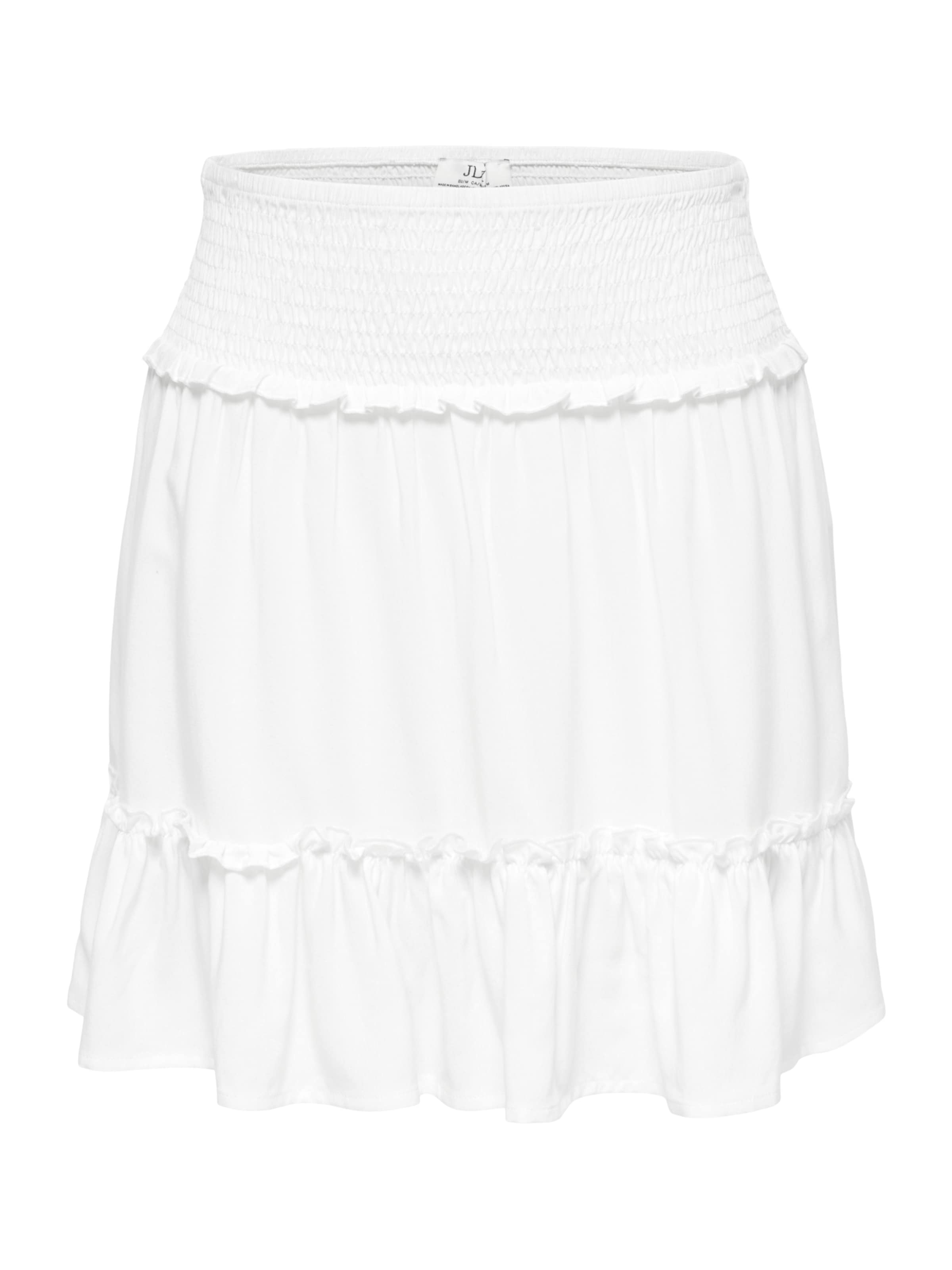 JDY Skirt 'JDYSEZEN' in White: front