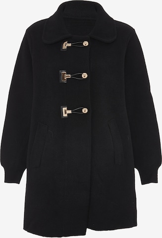 CHANI Between-Seasons Coat in Black: front