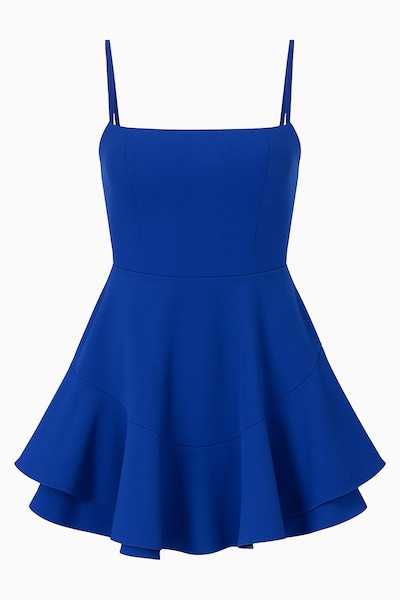 WOMAN VISION Kleid in royalblau, Produktansicht