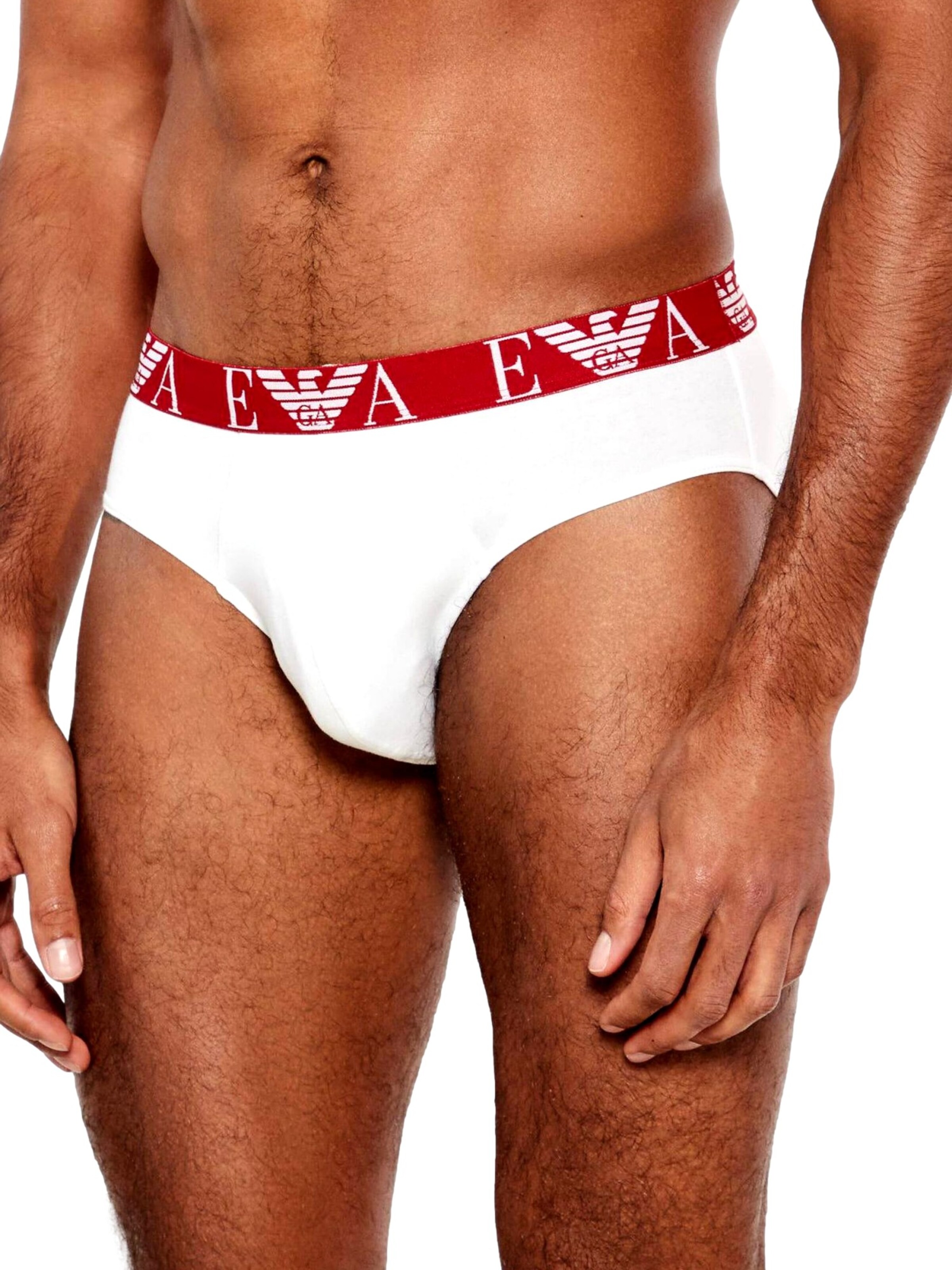 EA7 Emporio Armani Slip in Rood: voorkant