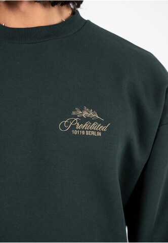 Prohibited Sweatshirt in Grün
