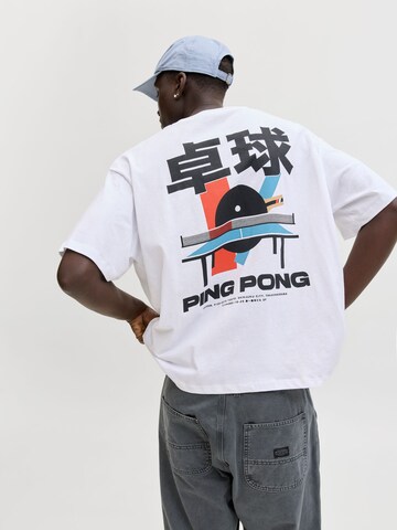 Maglietta di JACK & JONES in bianco