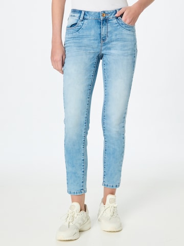 Soccx Regular Jeans in Blue: front