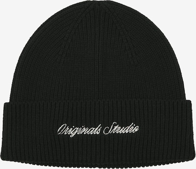 JACK & JONES Kapa 'JACNORREBRO' u crna / bijela, Pregled proizvoda