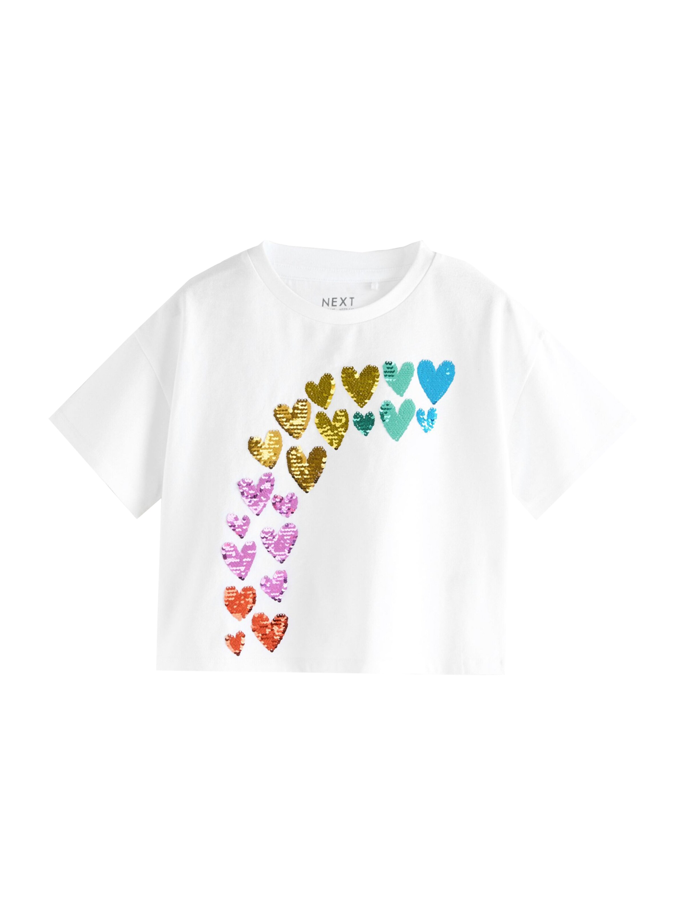 Next Μπλουζάκι σε λευκό: μπροστά