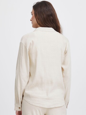 PULZ Jeans - Blusa 'Luca' en beige