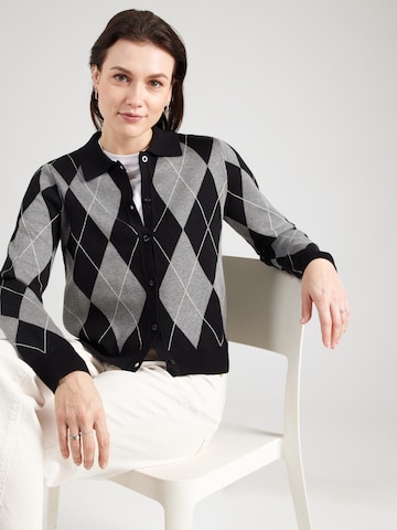 VERO MODA Gebreid vest 'VMMILANO' in Zwart: voorkant