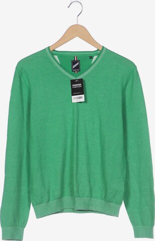 HECHTER PARIS Sweater & Cardigan in M in Green: front