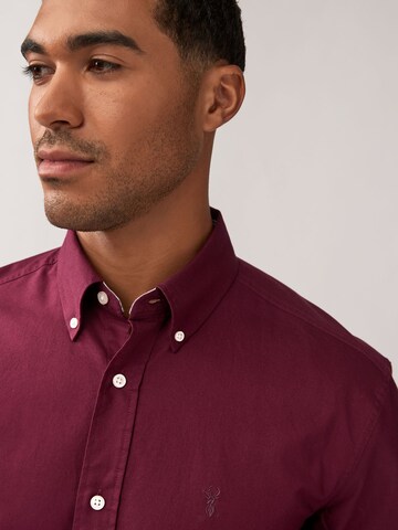 Next - Ajuste regular Camisa en rojo