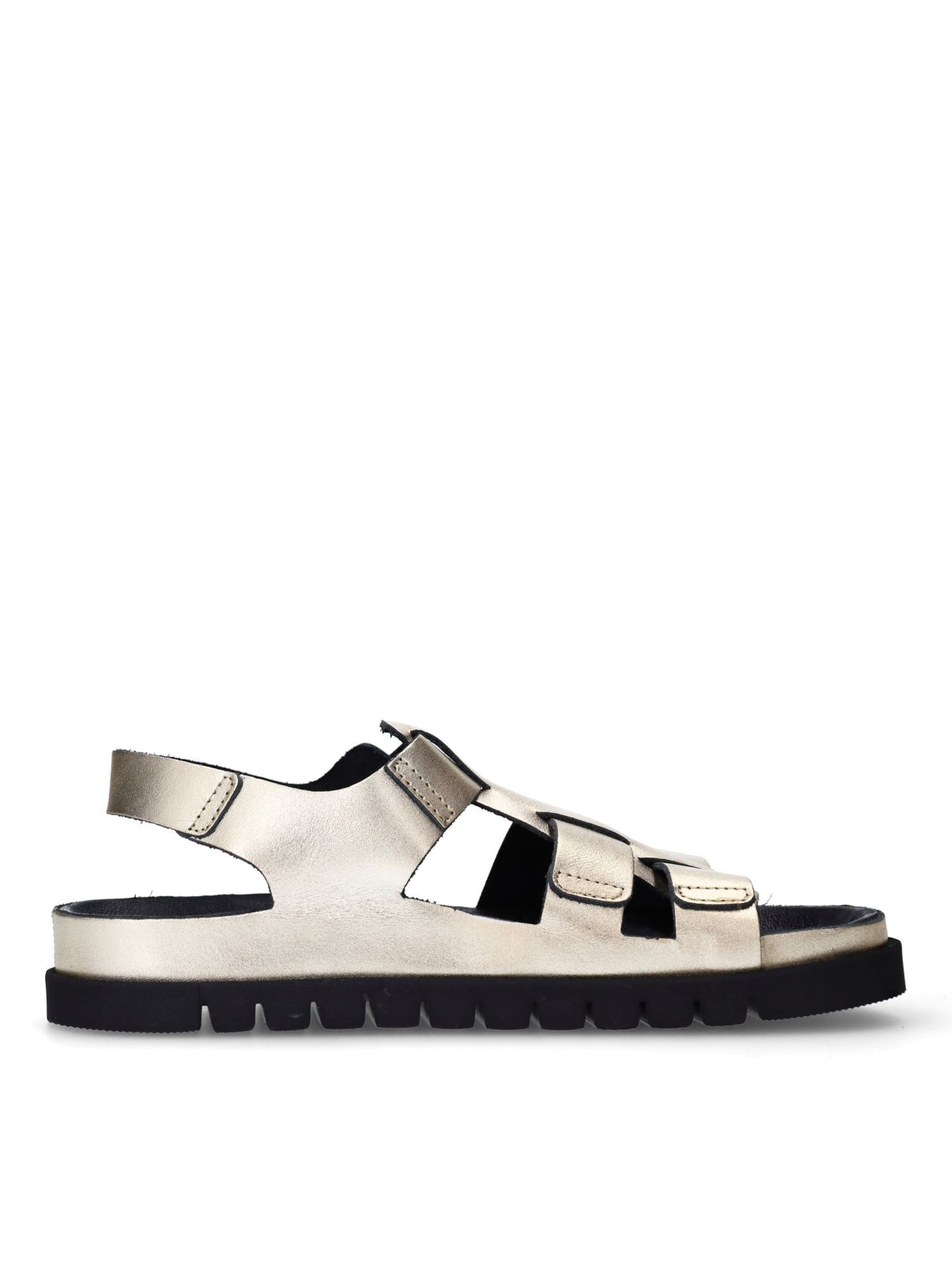 Sandales à lanières SACHA en or