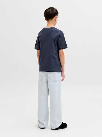 T-Shirt 'JCOFUSION DOTS' Jack & Jones Junior en bleu