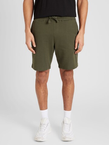 BLEND Regular Shorts in Grün: predná strana