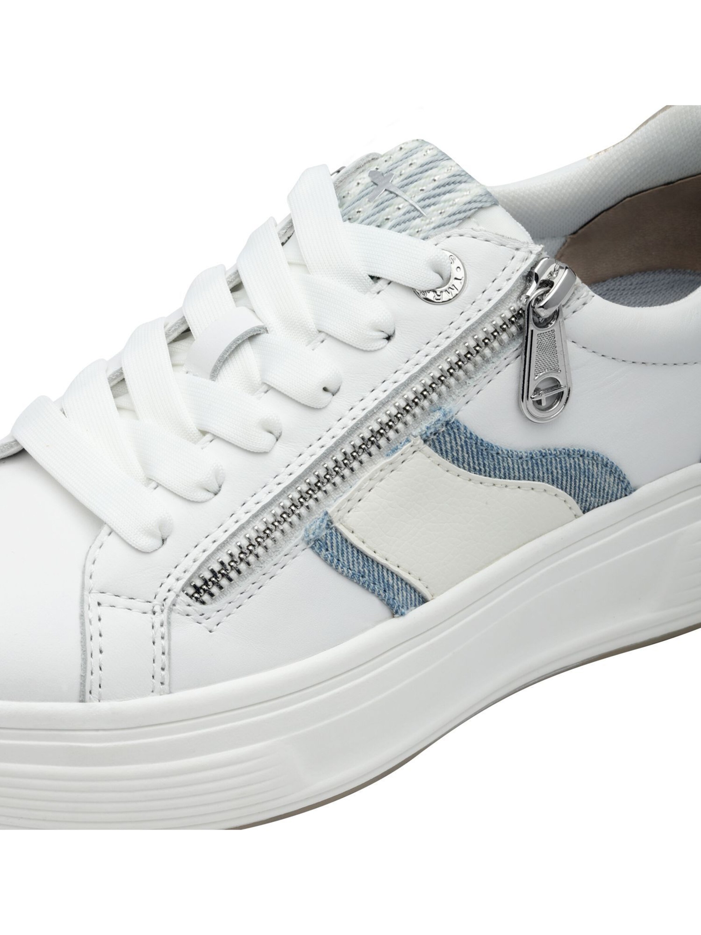 Baskets basses Tamaris en blanc