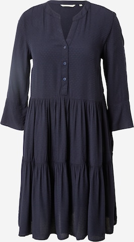 TOM TAILOR DENIM Shirt Dress in Blue: front