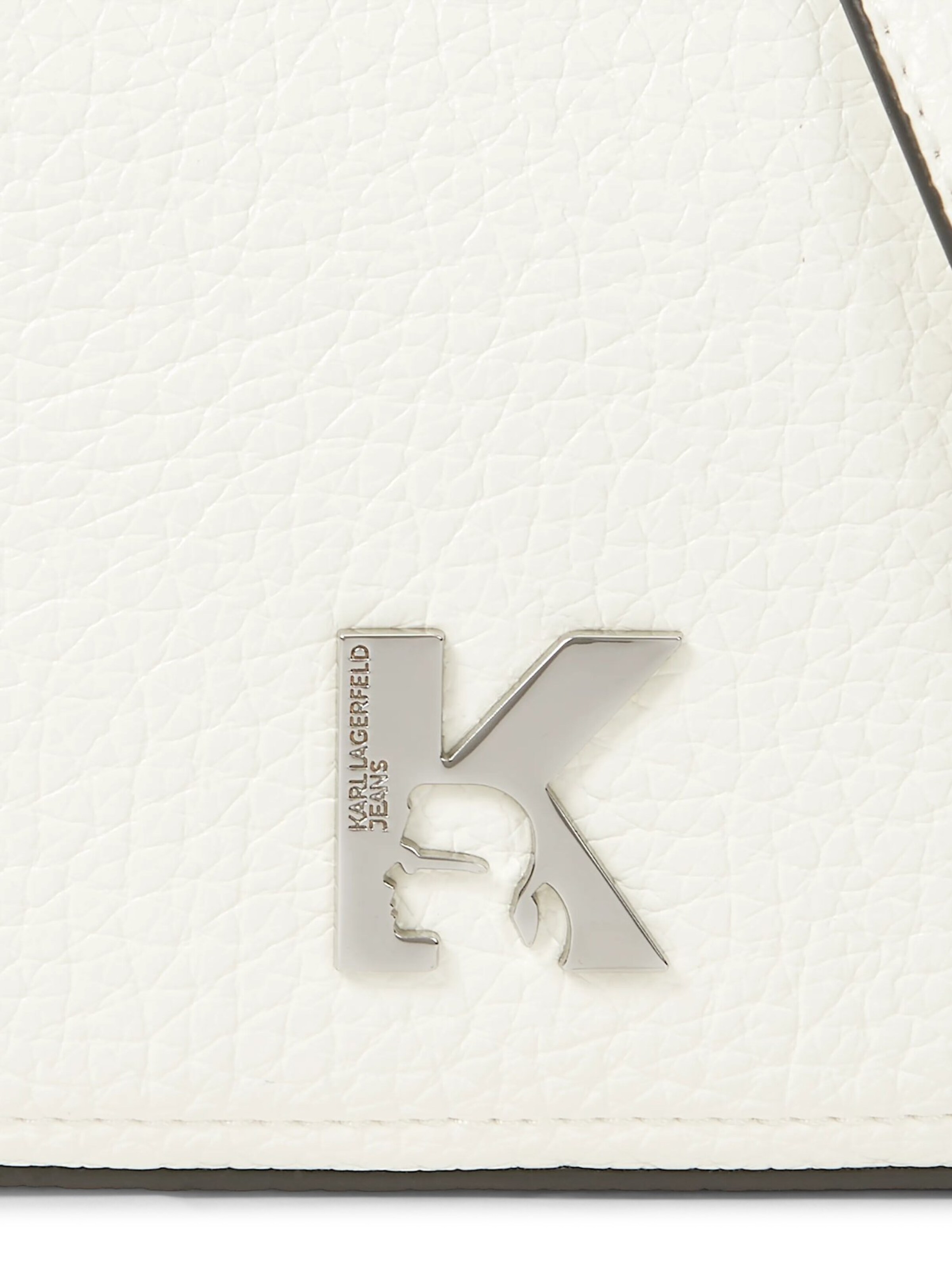 KARL LAGERFELD JEANS Taška přes rameno – bílá