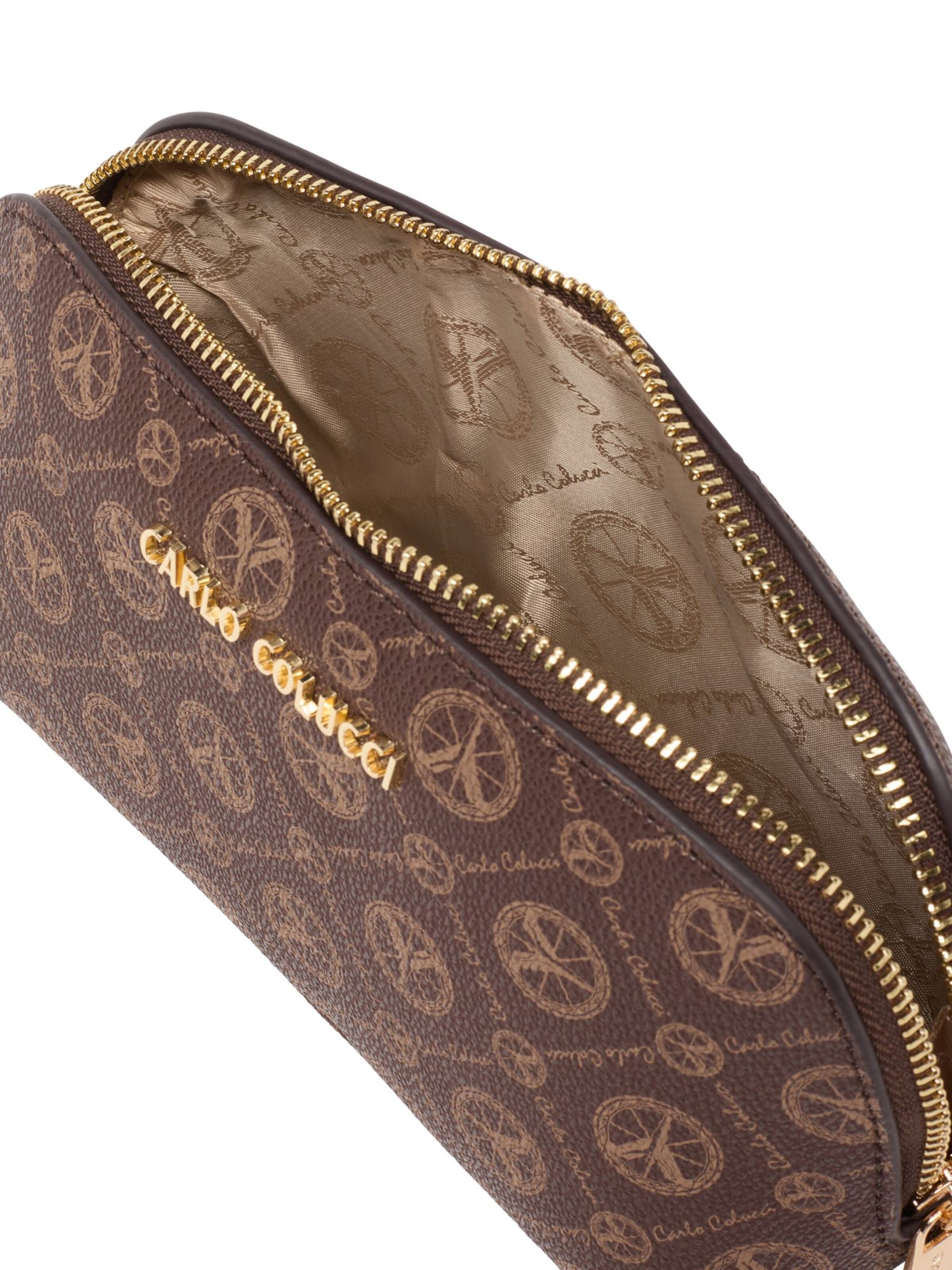 Carlo Colucci Toiletry bag 'Anno ' in Brown