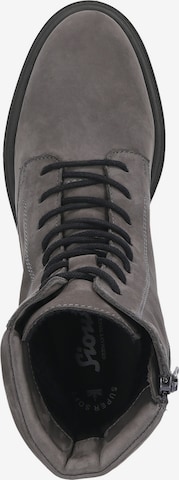 SIOUX Lace-Up Ankle Boots 'Kuimba' in Grey