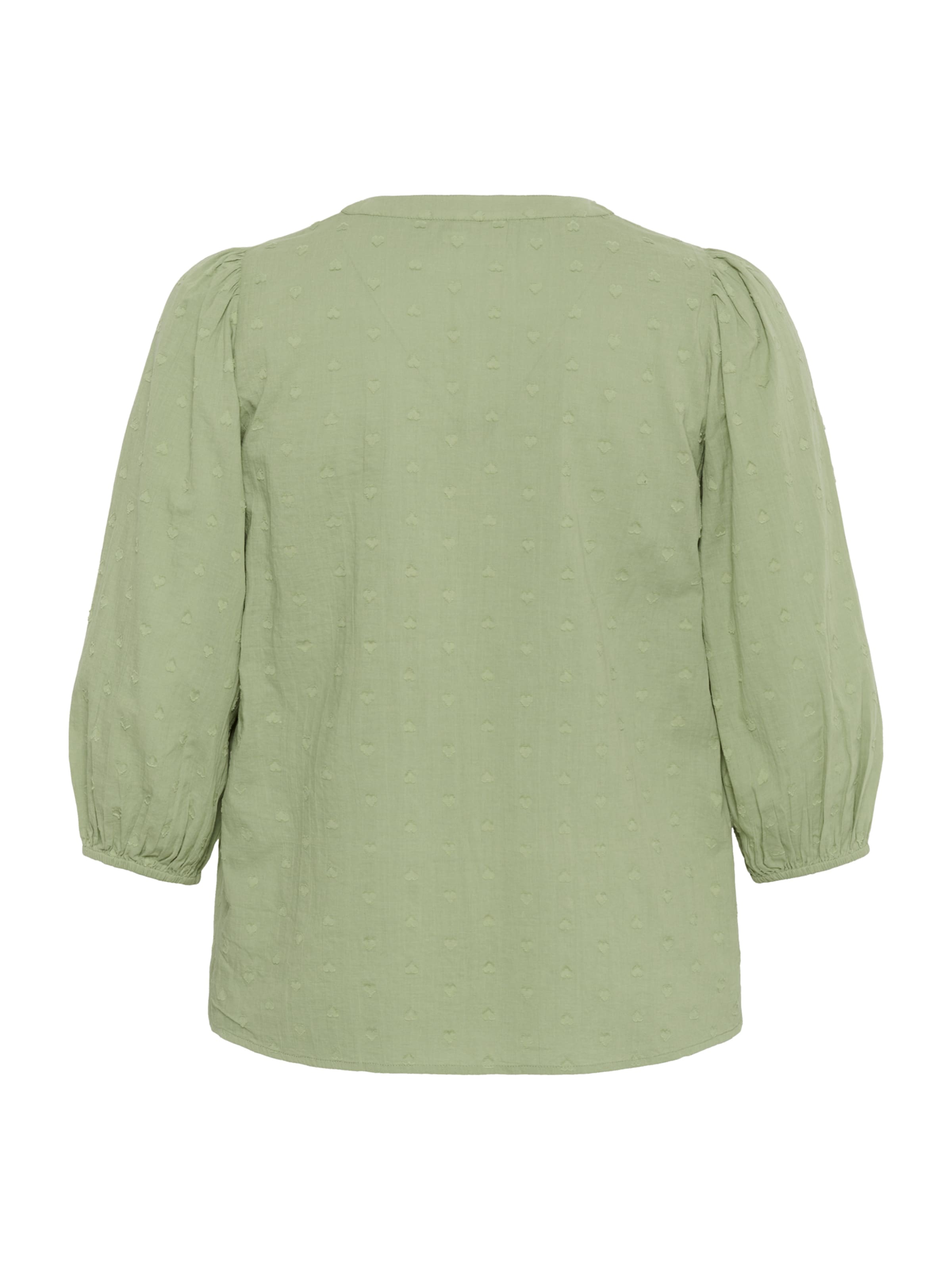 KAFFE CURVE Blúzka 'Jolana' - Zelená