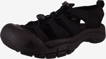KEEN Sandale 'Newport' in Schwarz: Vorderseite