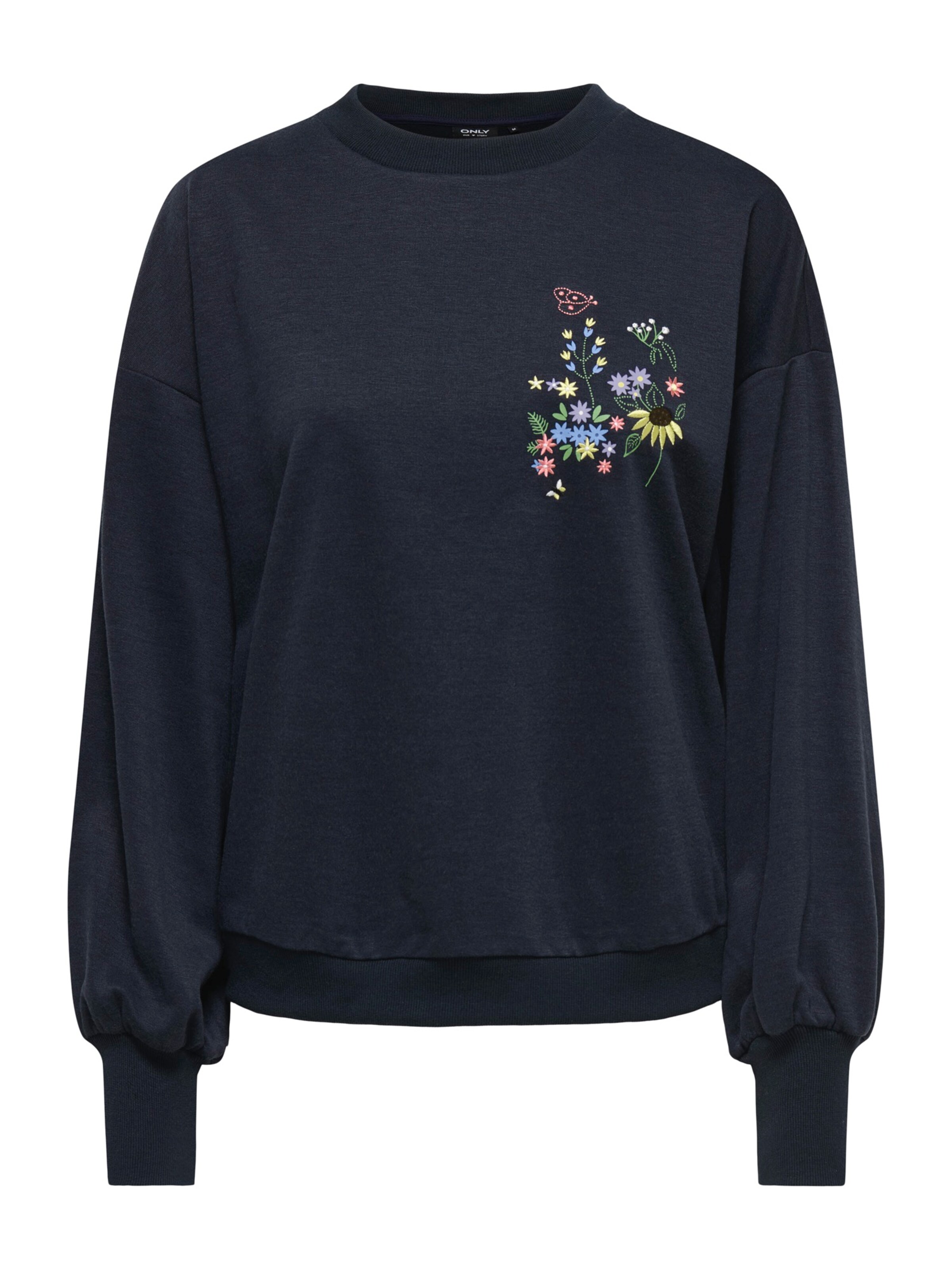 ONLY Sweatshirt 'ONLBrooke' in Blau: Vorderseite