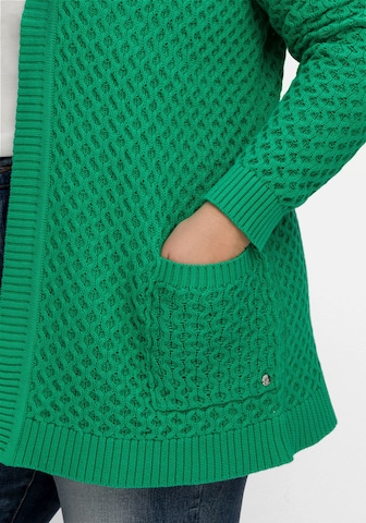 Cardigan SHEEGO en vert