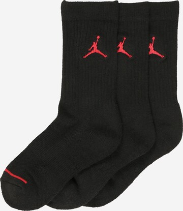 Chaussettes Jordan en noir : devant