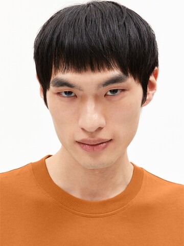 ARMEDANGELS T-Shirt MAARKOS in Orange