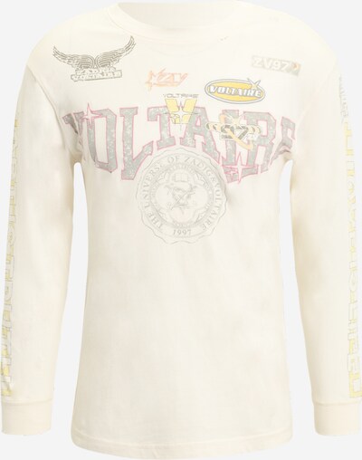 Zadig & Voltaire T-Krekls 'NOANE', krāsa - dzeltens / pelēks / rožkrāsas / vilnbalts, Preces skats