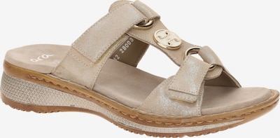 ARA Pantolette 'ara Hawaii Steg Pantolette beige Glitzer 12-29003' in 36 in beige, Produktansicht