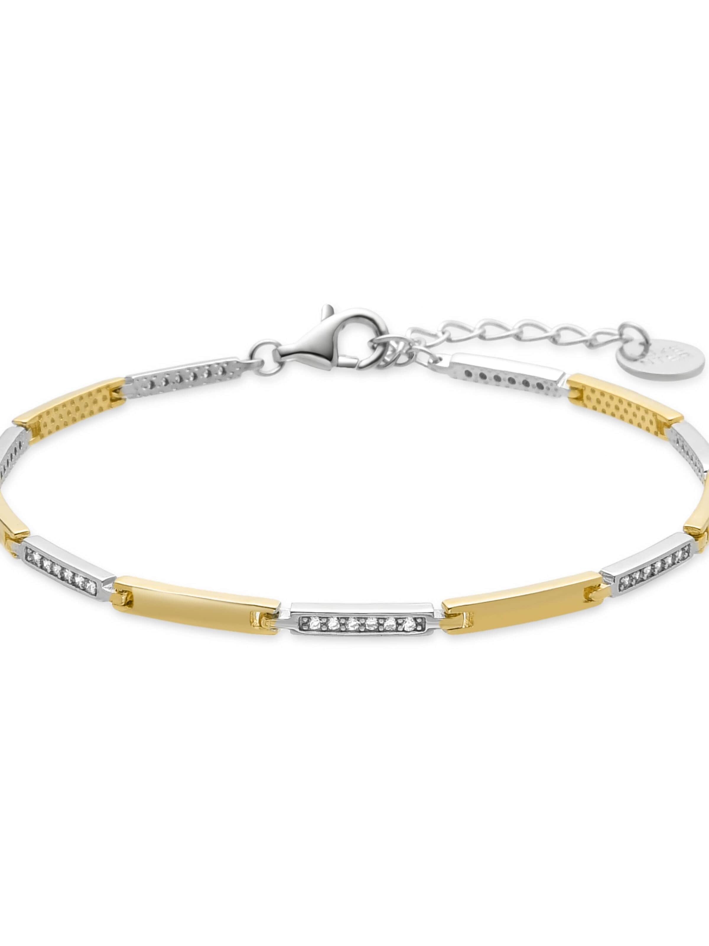 Luxenter Armband 'Kishan' i silver