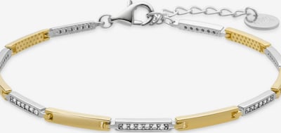 Luxenter Bracelet 'Kishan' en 19 cm en or / argent, Vue avec produit