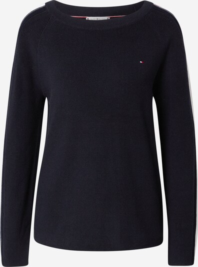 TOMMY HILFIGER Trui in de kleur Donkerblauw / Rood / Wit, Productweergave