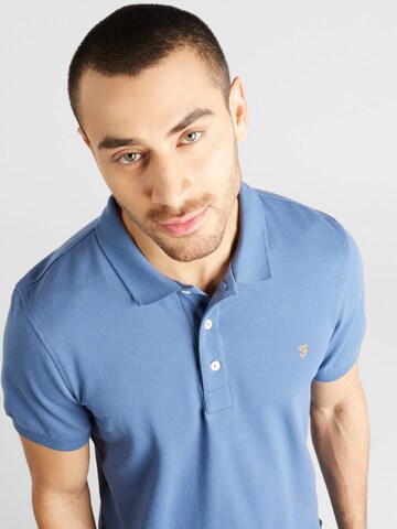 FARAH Poloshirt 'BLANES' in Blau