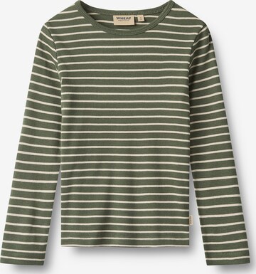 WHEAT T-Shirt 'Stig' in Grün: Vorderseite