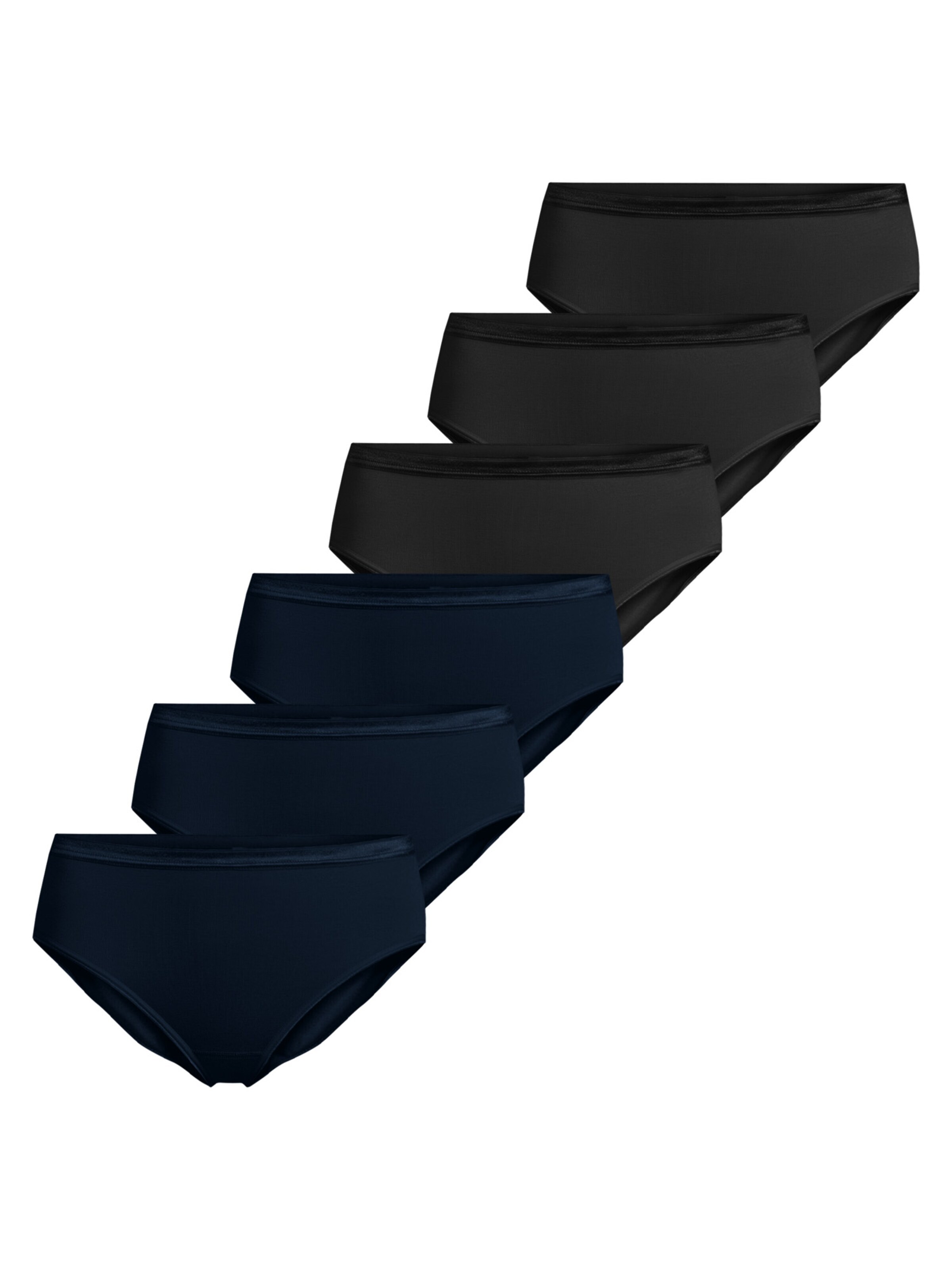 CON-TA Panty 'Modal' in Black: front