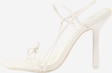 Public Desire Strap sandal 'GISELLE' in White