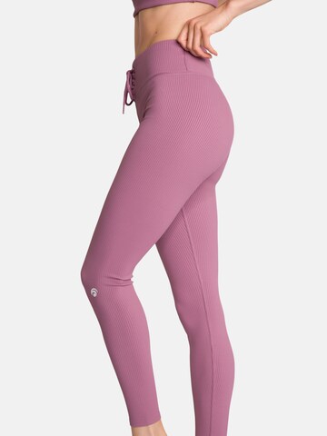 OCEANSAPART Skinny Leggings 'Trixy' - rózsaszín