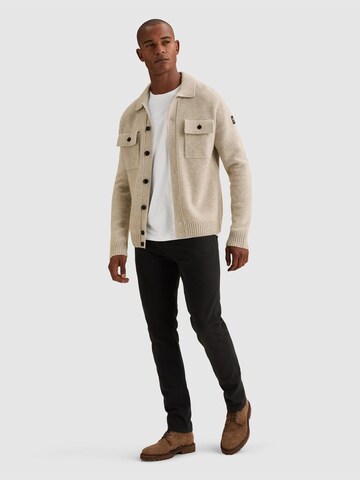 VANGUARD Kardigan 'Cardigan in wool with button closure' w kolorze szary