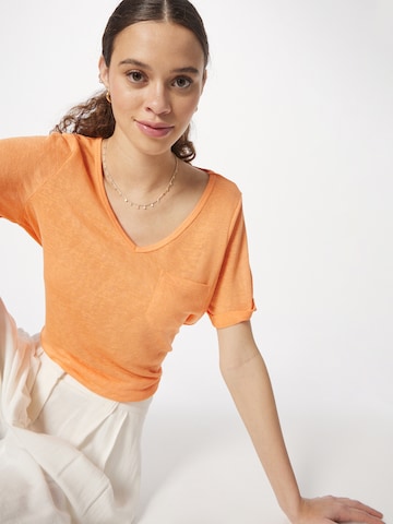 OBJECT Shirt 'Tessi' in Oranje