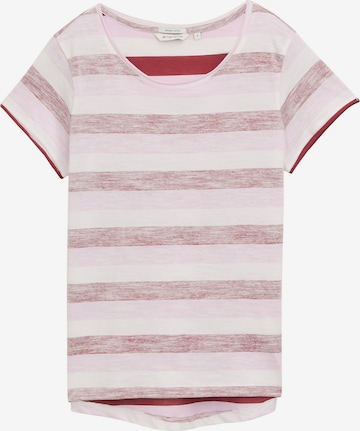 TOM TAILOR Shirt in Red: front